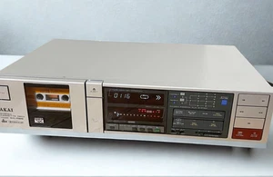 Akai GX-R66 Cassette Deck Auto Reverse dbx Dolby C Japan Rare Fully Function - Picture 1 of 13