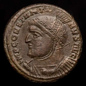 *Lucernae* Constantine I Æ Follis Barbarous VICTO... // PLN Londinum 320 d.C. - Imagen 1 de 3