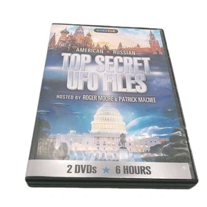 Top Secret UFO Files 2 Disc DVD American Russian Alien Cover Up Conspiracy Cult - Picture 1 of 3