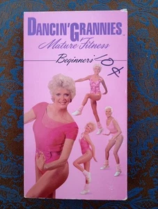 1989 Dancin' Grannies Mature Fitness Beginners Exercise VHS Tape Exercising Gran - Picture 1 of 8