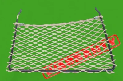 BMW X5 E70 2007-2013 MALETERO trasero izquierdo carga red pantalla beige jaula OEM Foto 1 de 4