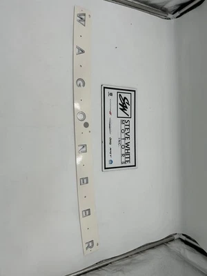 22-23 Jeep Wagoneer Grand Wagoneer Hood Stick On Emblem Nameplate Badge New OEM - Image 1 of 3