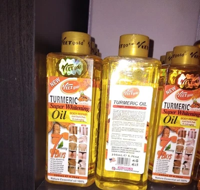 Veetgold Turmeric Super Whitening Oil Body And Repair 200ml