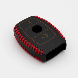 Custodia portachiavi auto in pelle per Mercedes Benz Classe E W203/W210/W211- - Foto 1 di 2