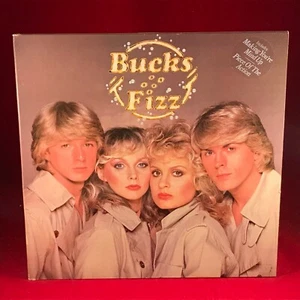BUCKS FIZZ 1981 UK Debut VINYL LP Piece Of The Action Making Your Mind Up same C - Picture 1 of 5