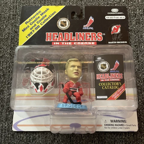 NHL Headliners In The Crease1997-98 Martin Brodeur-NJ Devils with Goalie Mask Cover