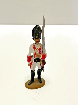 Granadero del 3er Regimiento Suizo, Figura de Plomo, Pintado Foto 1 de 4