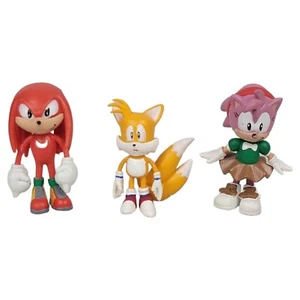 Sega Sonic the Hedgehog Action Figures Amy Rose, Knuckles, & Tails - Picture 1 of 4