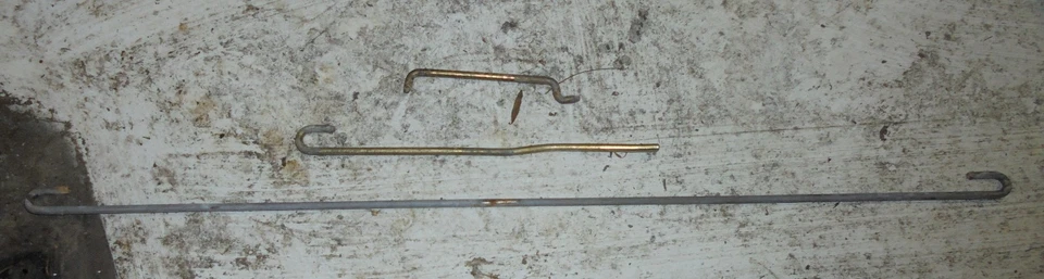 OEM 1979 DOOR LOCK LATCH CATCH ROD SET OF 3 RH RIGHT PASSENGER SIDE BMW 320I E21 Foto 1 de 1