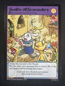 Neopets Swarm of Scamanders 38/100 Lost Desert Event Non Holo Rare - Bild 1 von 2