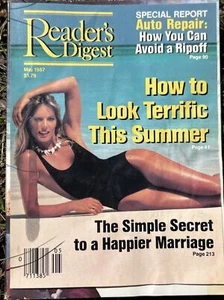 Readers Digest May 1987 Jimmy Cagney John G Fuller Chernobyl Tornadoes Swimsuit - Picture 1 of 3