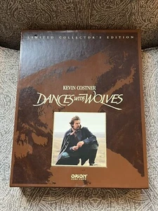 VHS Dancing with Wolves Kevin Costner Limited Collector's Edition with Book NEW - Picture 1 of 6