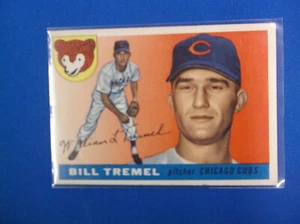 Bill Tremel 1955 Topps Baseball #52 en muy buen estado-excelente - Imagen 1 de 2
