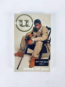Usher Think of You Cassette Single - NEW/SEALED - Rare Promo - NFS Sticker HTF - Picture 1 of 3