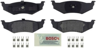 New Fits Set Of 2 CHRYSLER PT CRUISER 91-10 Rear Bosch Ceramic Brake Pad BE658H - Image 1 of 2