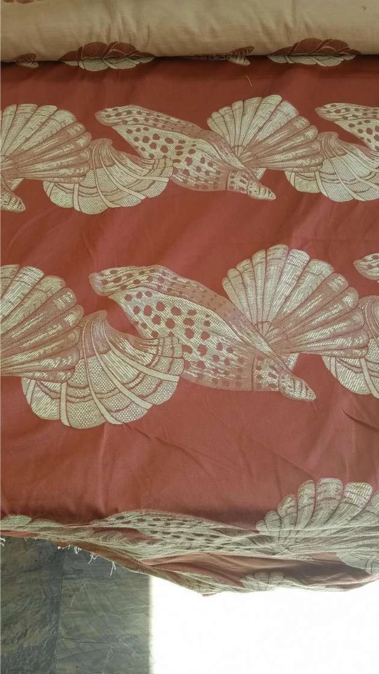 Shell tapiz tapicería tela material por yarda stock M Foto 1 de 1