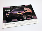 1998 Lincoln Navigator Launch Information Sheet Brochure
