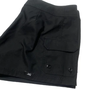 JAG Small Black Shorts Tie Front Short short - Picture 1 of 7