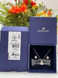 Swarovski Set Inizio Taglio Trilliant, Bianco, Placcato Rodio 5528938 Nuovo con scatola - Foto 1 di 6