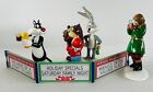Dept 56 Christmas Village Looney Tunes Film Festival #54983 Bugs Bunny Sylvester