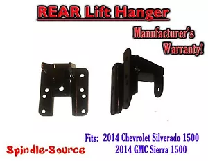1"- 2" Rear Lift Hanger Flip Kit FOR 2016 - 2018 Chevy Silverado GMC Sierra 1500 - Picture 1 of 1
