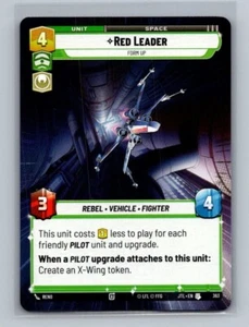 Star Wars Unlimited JTL Hyperspace Card #363 red Leader - Bild 1 von 2