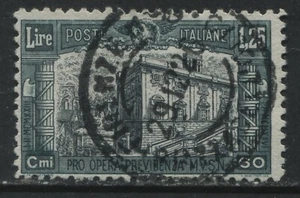 Italy 1926 Semi-Postal1.25 lire + 60¢ CDS used - Picture 1 of 1