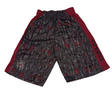 Colosseum Youth South Carolina Cutter Printed Short - Black/Red, XL 20