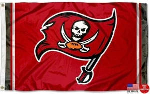 Buccaneers Tampa Bay Banner 3' x 5' Man Cave Flag Game Day Fan Tailgating Flags - Picture 1 of 6