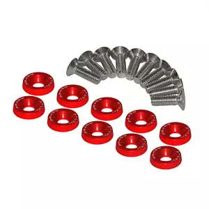 Kit vestire parafango lavastoviglie M6 bulloni 20 pz password rossa - Foto 1 di 2