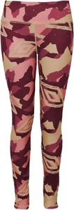 Umbro Girls Sublimated Legging Pants - Rhubard Red Pink - Size Small 7/8 - Picture 1 of 4