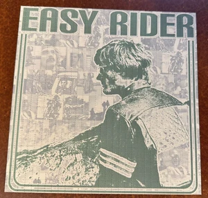 Póster Peter Fonda Easy Rider película blotter impresión artística Lomax Jon Blackburn 2000 - Imagen 1 de 5