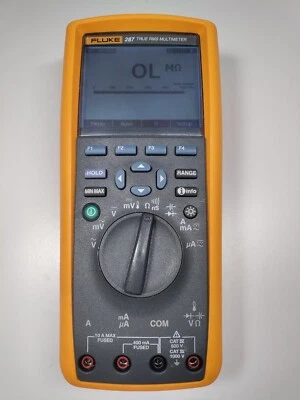 Fluke 287 True RMS Electronics Logging Multimeter with leads- - Image 1 of 4