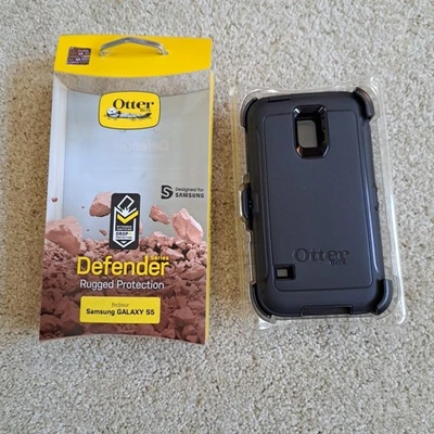 Funda OtterBox Defender Negra Samsung S5 con Funda para Samsung Galaxy S5 Foto 1 de 4