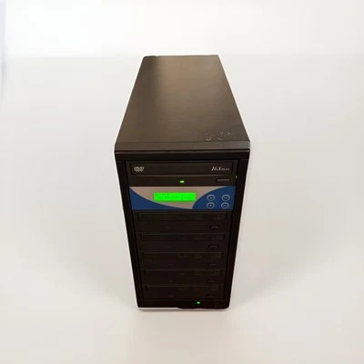 DVD CD Duplicator Tower 1 to 5 Target Burner Multiple Disc Copier 16x - TESTED - Image 1 of 4