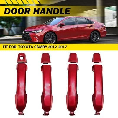 1 Juego Manija Puerta Exterior Compatible con Toyota Camry 2012 2013 2014 2015 2016 Foto 1 de 4