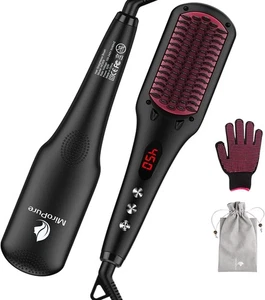 Cepillo alisador de cabello de MiroPure, cepillo alisador iónico 2 en 1 - Imagen 1 de 6