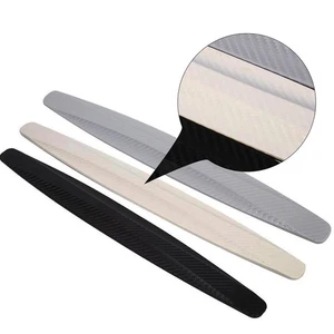 ˘2Pcs Carbon Fiber Front&Rear Bumper Protector Corner Guard Scratch Sticker - Picture 1 of 9