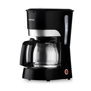 GEEPAS Filterkaffeemaschine mit Warmhalten 12 Tassen 1,5L Kaffeemaschine 900W Schwarz - Bild 1 von 9