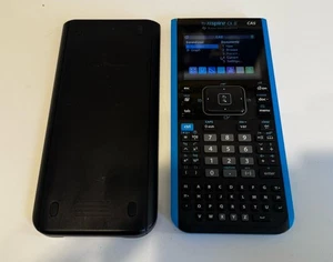 Texas TI Nspire CX II CAS Graphing Calculator Tested Working No Cable - Picture 1 of 5