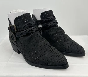 Blowfish Malibu Stacie Women's Boots Size 8 Black New Women’s Casual Ankle - Picture 1 of 10