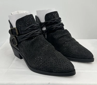 Botas para mujer Blowfish Malibu Stacie talla 8 negras nuevas informales al tobillo para mujer Foto 1 de 4