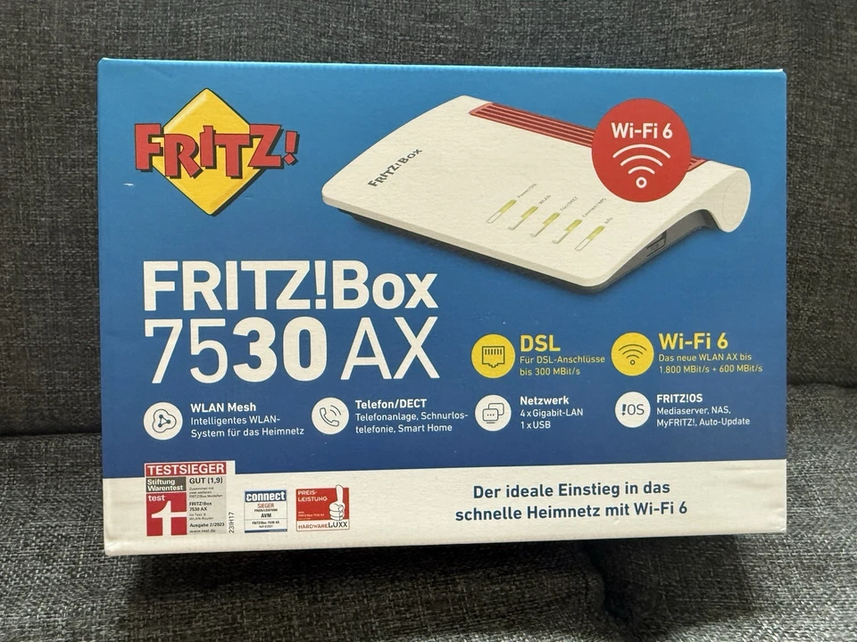 AVM FRITZ Box 7530 AX DSL Router - Weiß (20002944)