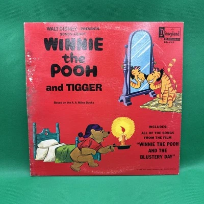 #N2- Disneyland Records Winnie The Pooh And Tigger Dq1317 - Imagem 1 de 4