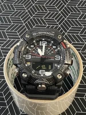 CASIO G-SHOCK GG-B100 MUDMASTER x CARBON QUAD SENSOR WATCH - Scuffs & Scratches! - Image 1 of 4