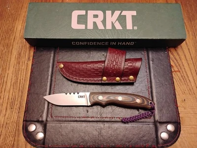 Нож с фиксированным лезвием CRKT Hunt'N Fisch 3 дюйма 9CR18MOV SS лезвие ножны с ручкой G10 - Изображение 1 из 3