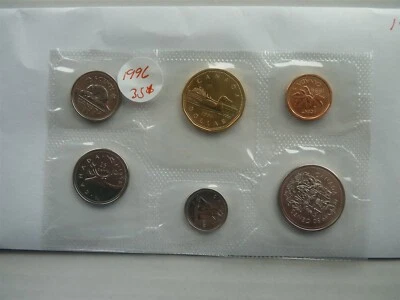 ORIGINAL 1996 CANADA SCEALE PL SET  ROYAL CANADA MINT - Image 1 of 2