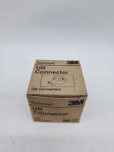 Scatola da 100 - Connettore UR Corning Scotchlok/Presslok, 26-19 AWG (0,4-0,9 mm) - Foto 1 di 6