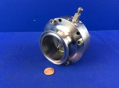 KEYSTONE F250 VÁLVULA DE BOLA SANITARIA 2" CONEXIÓN TRIPLE ABRAZADERA (SIN MANGO) Foto 1 de 3