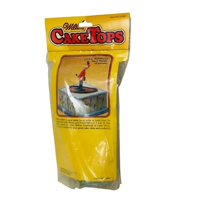 Bewildered Duck Hunter Figurine 1972 Vintage Wilton Cake Topper 5.75 inches - Image 1 of 4